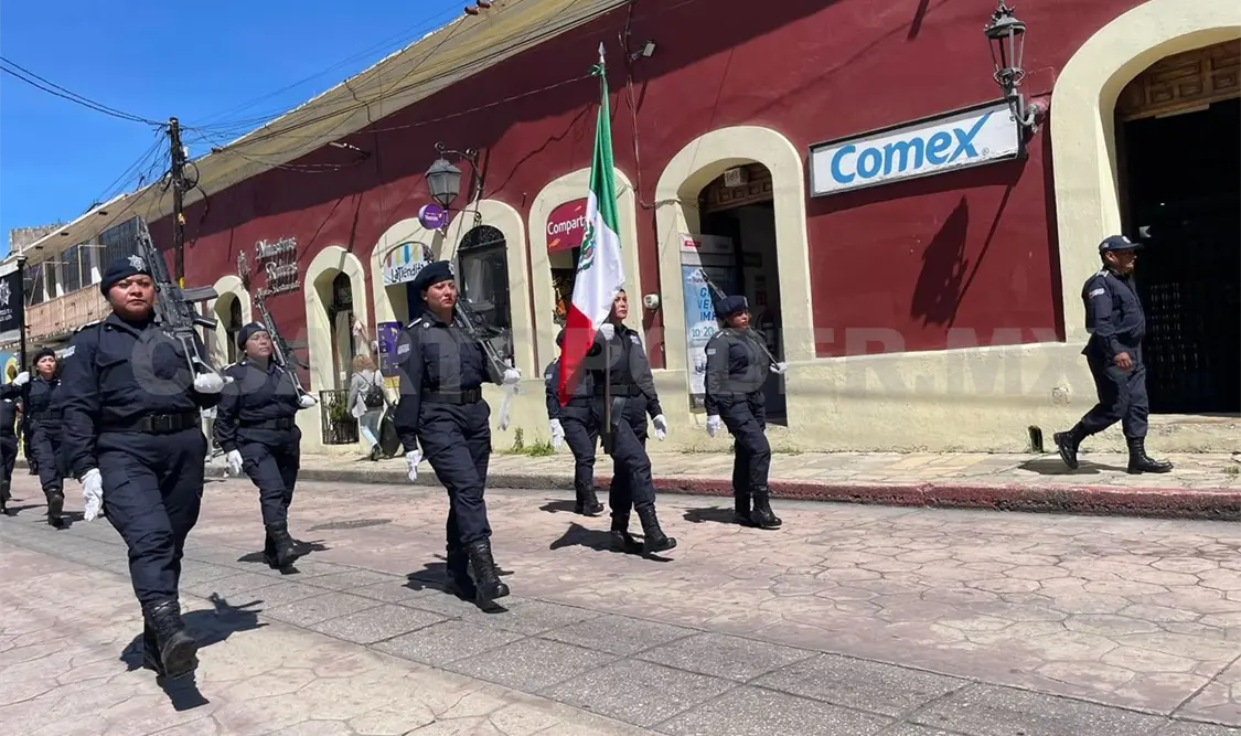 Actualmente San Cristóbal cuenta con 473 elementos de seguridad municipal. Cortesía