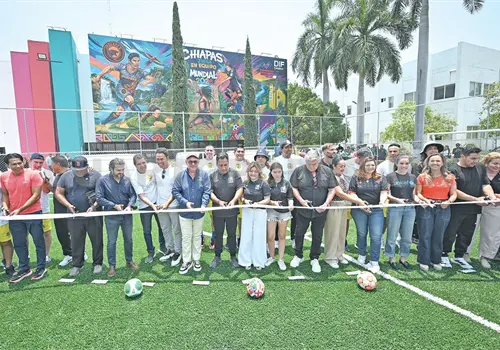 Impulsa DIF Chiapas espacios recreativos