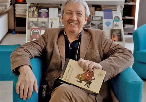 David Toscana presenta El ej&eacute;rcito ciego