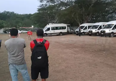 Desintegran caravana migrante "David"