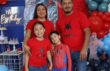 Jorge celebra sus seis a&ntilde;os
