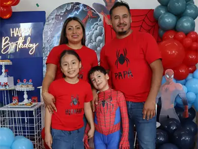 Jorge celebra sus seis a&ntilde;os