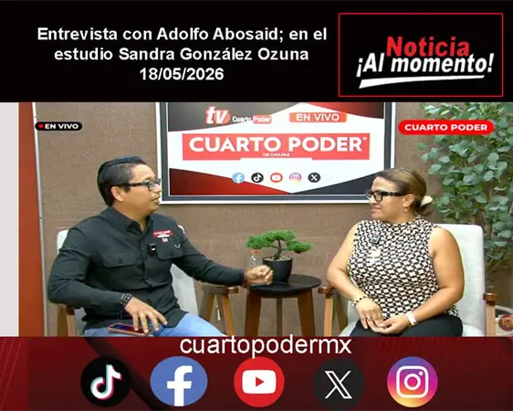 Entrevista con Adolfo Abosaid; en el estudio Sandra González Ozuna Entrevista con Adolfo Abosaid; en el estudio Sandra González Ozuna
