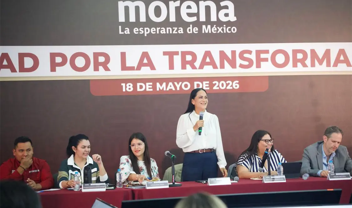 Ariadna Reyes Montiel, presidenta nacional de Morena. Cortesía