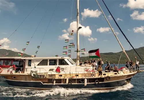 Exigen respeto a mexicanos detenidos en flotilla Sumud Exigen respeto a mexicanos detenidos en flotilla Sumud