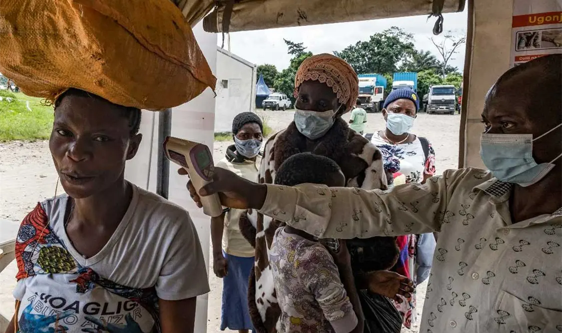 El epicentro de la epidemia se encuentra en Ituri, una provincia del noreste de RDC, fronteriza con Uganda y Sudán del Sur. Cortesía