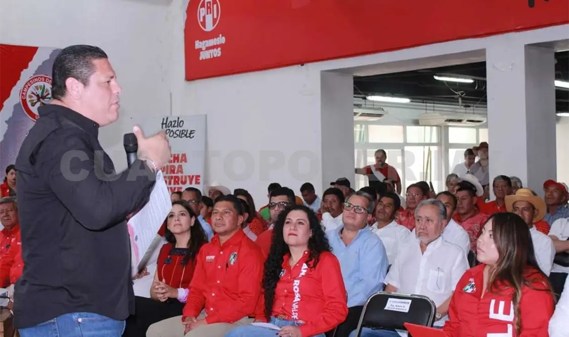 El PRI busca consolidarse como una alternativa política competitiva. CP