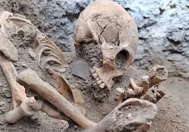Hallan tumbas milenarias en Tula