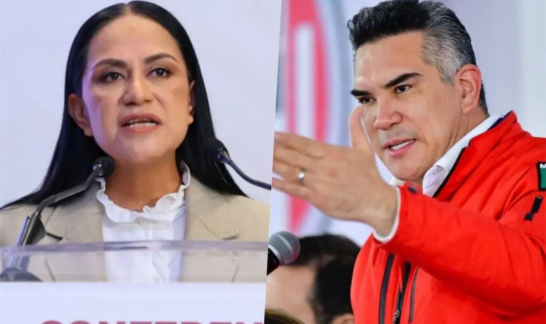 Ariadna Montiel y Alito Moreno se acusan de proteger “narcogobiernos”. Cortesía