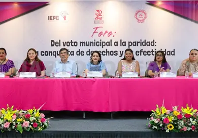 Conmemoran el 101 aniversario del voto femenino Conmemoran el 101 aniversario del voto femenino