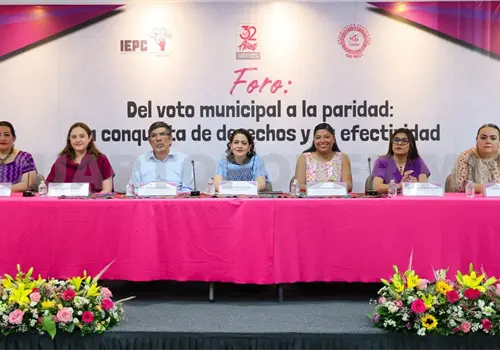 Conmemoran el 101 aniversario del voto femenino Conmemoran el 101 aniversario del voto femenino