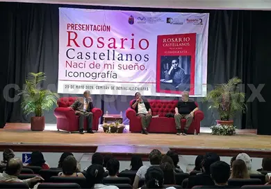 Presentan "Rosario Castellanos, nací de mi sueño" Presentan "Rosario Castellanos, nací de mi sueño"