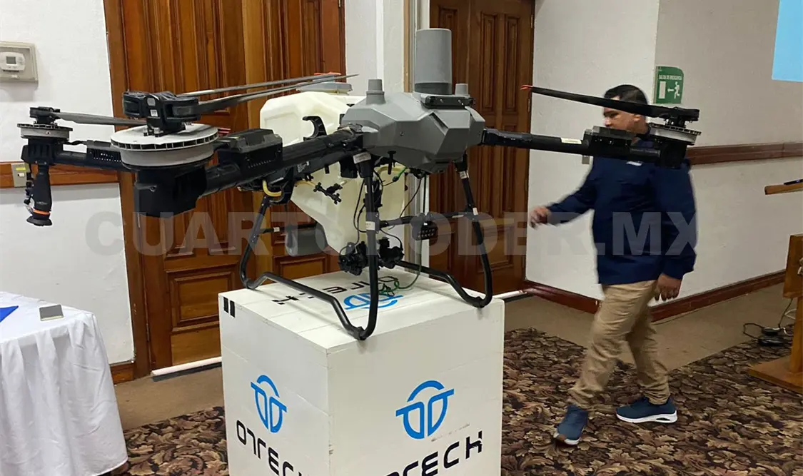 El uso de la tecnología de drones en la agricultura va en un constante crecimiento. Rafael Victorio / CP