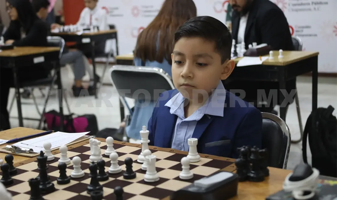 Tomás Emmanuel Cañaveral Cáceres, con la mira en importantes competencias de Ajedrez juvenil. Cortesía