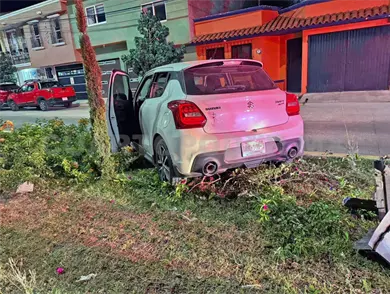 Seis lesionados en tres accidentes nocturnos