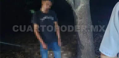 Hallan ahorcado a joven antes de la medianoche