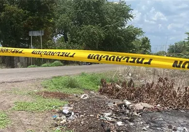 Explosión de mina terrestre deja dos jornaleros muertos Explosión de mina terrestre deja dos jornaleros muertos