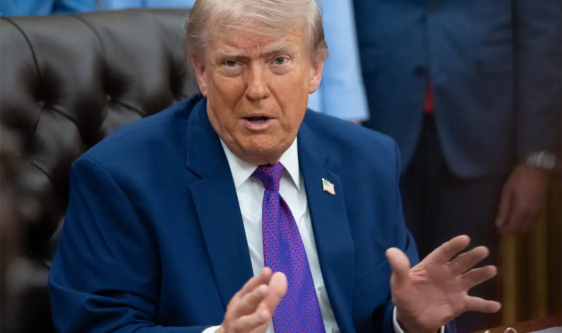Trump dijo que hay un 50 % de probabilidades de llegar a un “buen” trato. Cortesía
