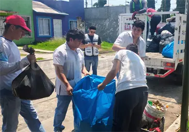 Realizan jornada de limpieza en espacios públicos Realizan jornada de limpieza en espacios públicos