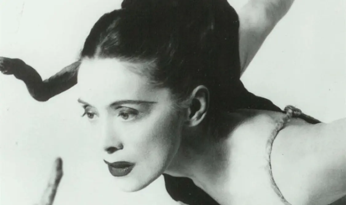 La bailarina y coreógrafa estadounidense Martha Graham. Cortesía