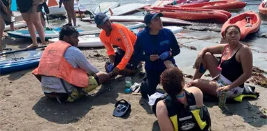 Rescatan a 90 personas varadas en Golfo de M&eacute;xico