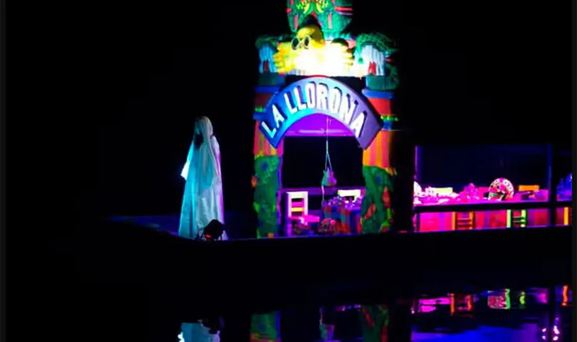 La puesta en escena La Llorona cuenta con más de 50 actores. Cortesía