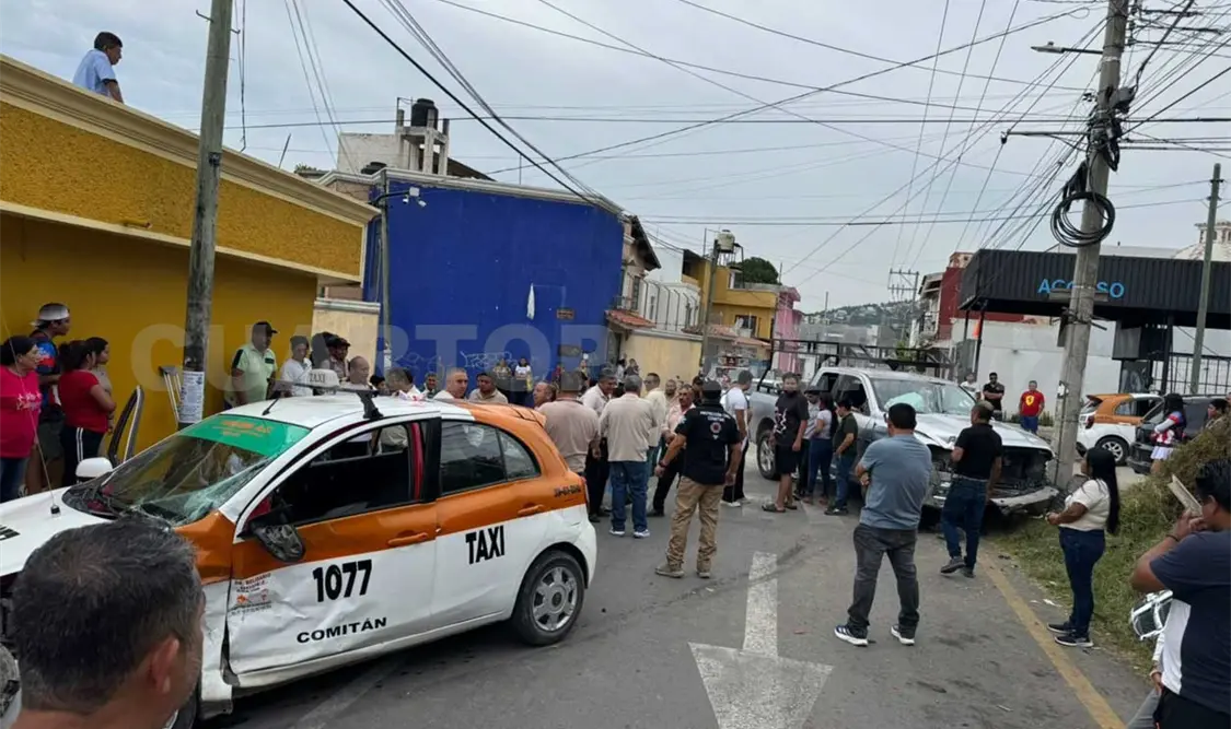 Se registró en el barrio de Santa Cecilia, a las 11:00 horas del domingo. Juan Orel / CP