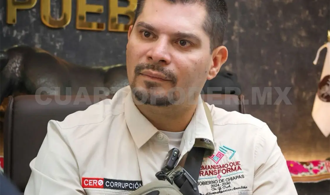 Aparicio Avendaño destacó que personal de la SSP lleva a cabo campañas de prevención con el sector empresarial. CP
