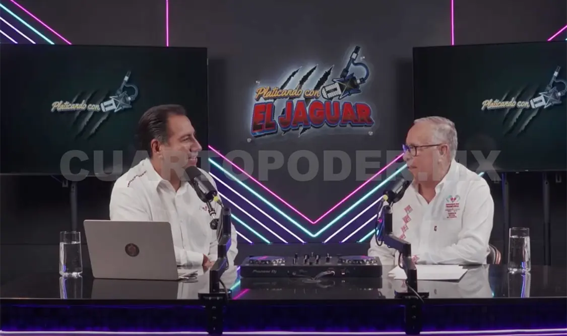 Rafael Ruiz fue el invitado número 36 del podcast “platicando con el Jaguar”. Cortesía