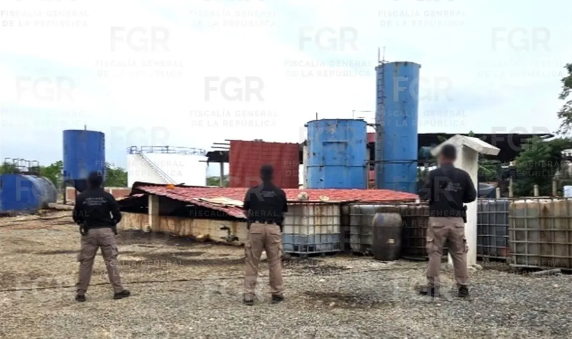 Asegura FGR 256 mil litros de hidrocarburo