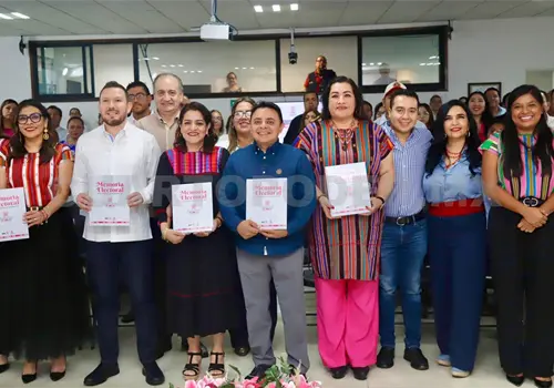 Magistrado atestigua presentaci&oacute;n de la memoria