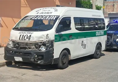 Se estampan una combi y compacto en la Maldonado Se estampan una combi y compacto en la Maldonado