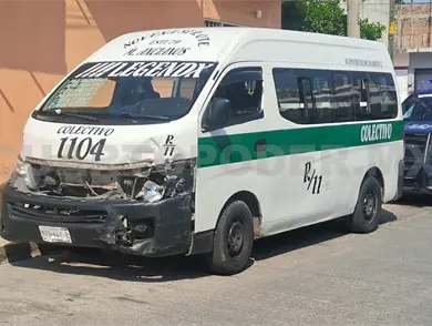 Se estampan una combi y compacto en la Maldonado Se estampan una combi y compacto en la Maldonado