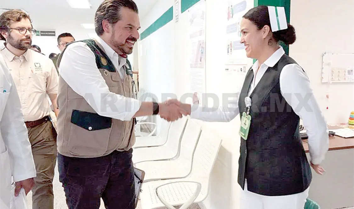 El director general del IMSS, Zoé Robledo, realizó una visita de supervisión al Hospital Rural No. 32 de Ocosingo. CP