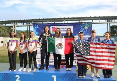 Karime Montoya sube al podio continental