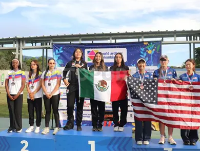 Karime Montoya sube al podio continental Karime Montoya sube al podio continental