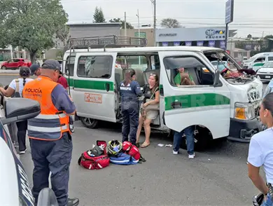 Colectivazo: cinco lesionados, el saldo