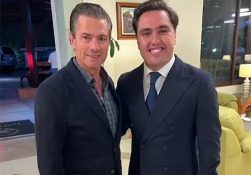 Pe&ntilde;a Nieto es retratado en Ixtapan