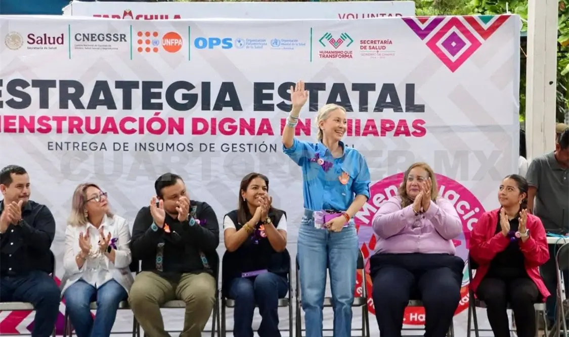 La presidenta del Sistema DIF Tapachula, Beba Pedrero. Cortesía