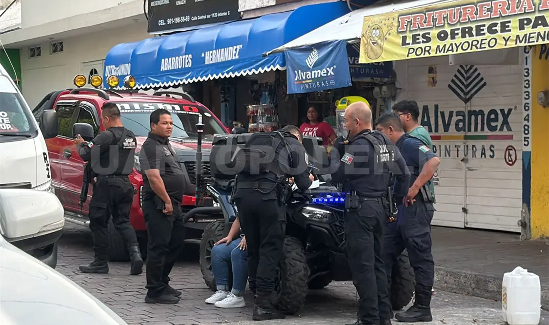 La mujer quedó en estado de shock tras haber sido víctima del violento asalto. Ulises Villalobos / CP