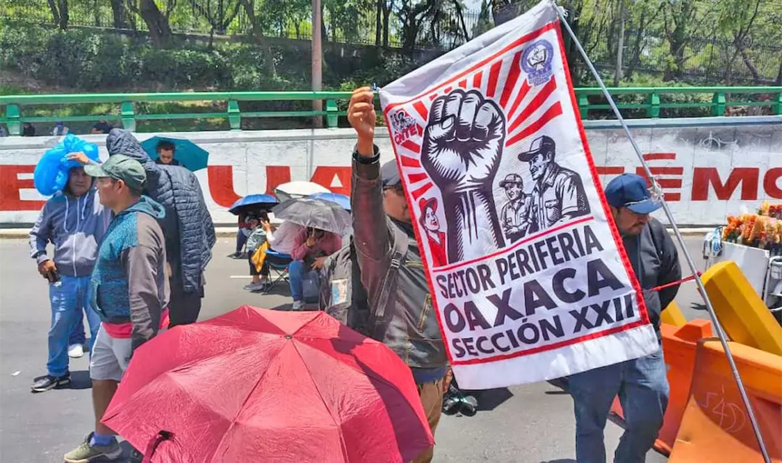 Se apoyó más al Mundial, argumentó la CNTE, que las demandas docentes. Cortesía