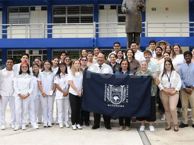 Visitan estudiantes de EE.UU. el Campus IV Manuel Velasco