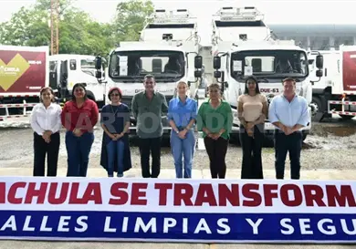 Con respaldo de ERA, fortalecen el servicio de limpia Con respaldo de ERA, fortalecen el servicio de limpia