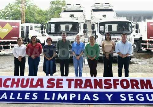 Con respaldo de ERA, fortalecen el servicio de limpia Con respaldo de ERA, fortalecen el servicio de limpia