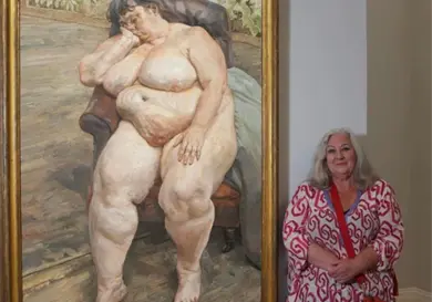 Subastar&aacute;n obra de Lucien Freud