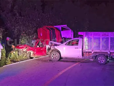 Brutal encontronazo; un lesionado grave Brutal encontronazo; un lesionado grave