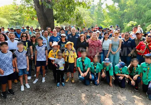 Encabezan arranque de Arboleando Tuxtla Encabezan arranque de Arboleando Tuxtla