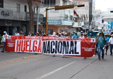 Inicia la CNTE paro indefinido Inicia la CNTE paro indefinido