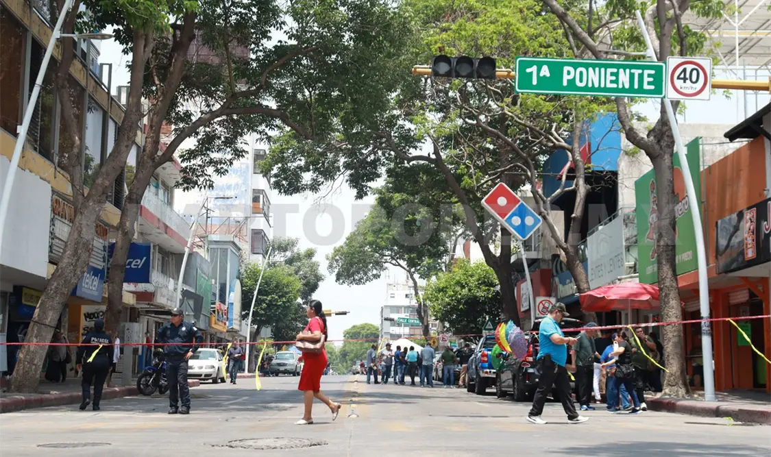 Se registró el cierre de diversas vialidades en la ciudad. Samuel Meneses / CP