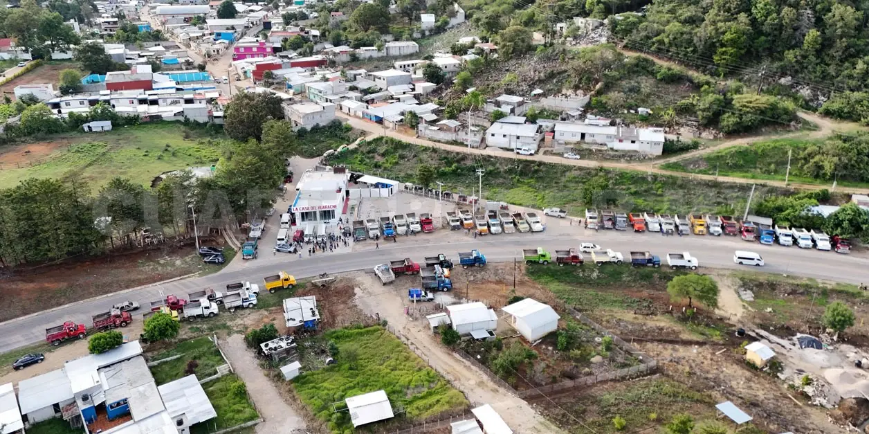 Transportistas concesionados afirman no permitirán que se desestabilice al municipio. Manuel Martínez / CP